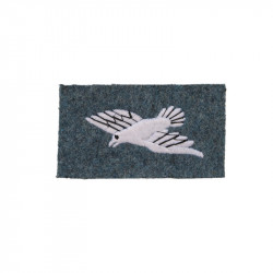 Pigeon fancier embroidered badge