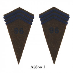 2 aiglon collar tabs for greatcoat 1929-1938