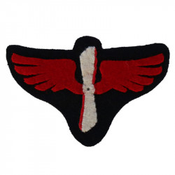 Cutout arm insignia for an Aviation non-commissioned officer