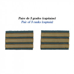 2 sleeve ranks for officer