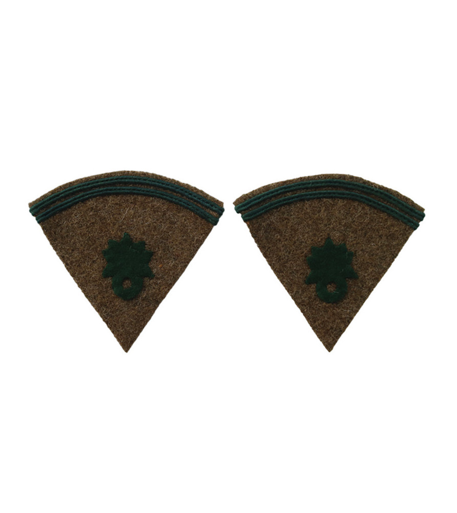 2 collar tabs for the Foreign Legion greatcoat
