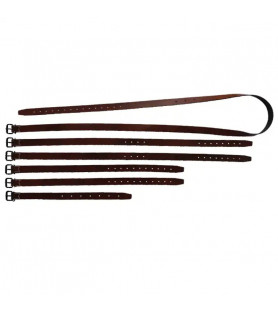 Straps for haversack model 1893 - Tan leather