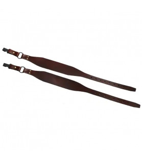 2 straps for haversack model 1935 in brown leather