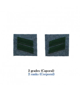 Paire de 1 grade pour militaire du rang
